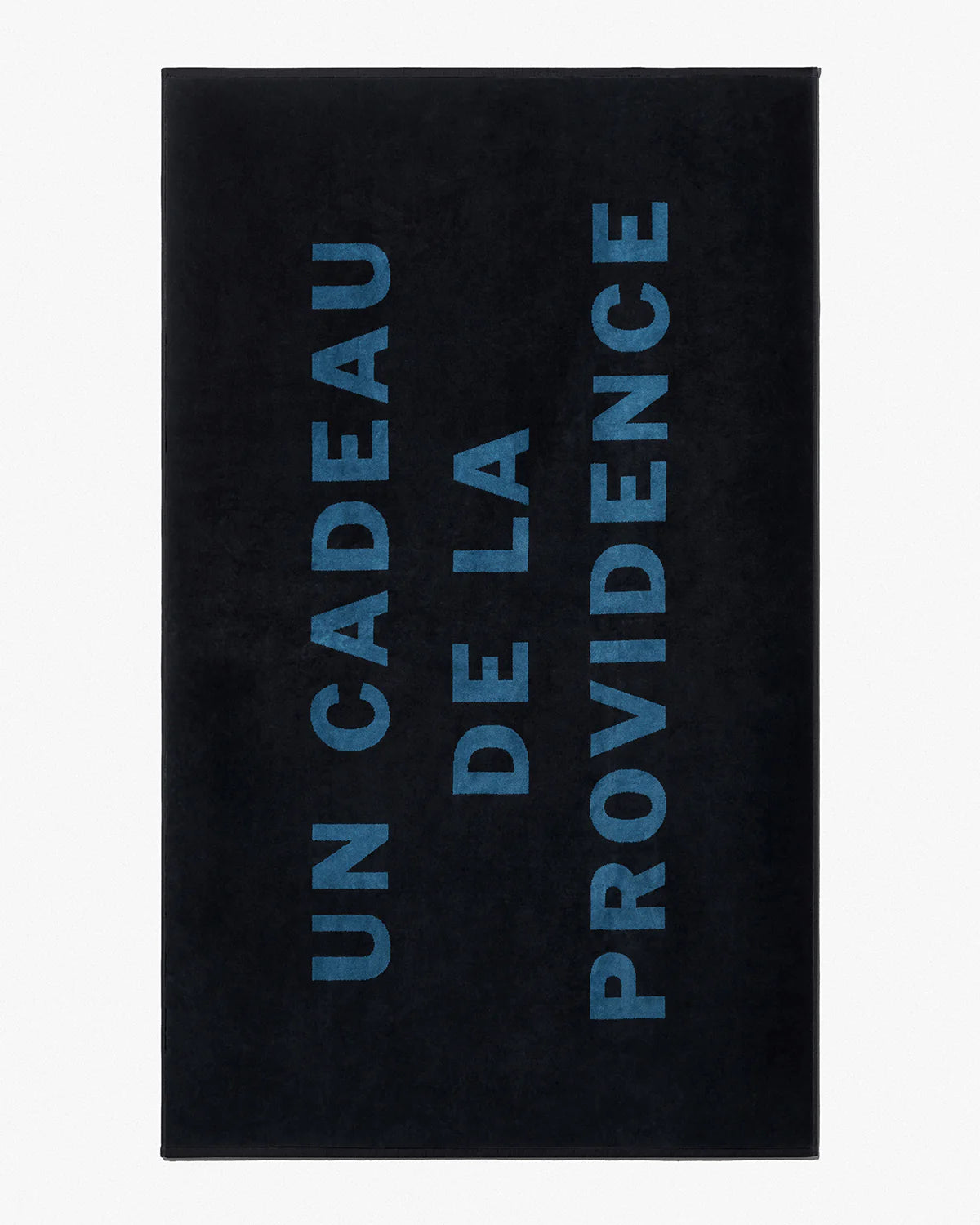 CDLP Organic Cotton Beach Towel in Navy/Blue