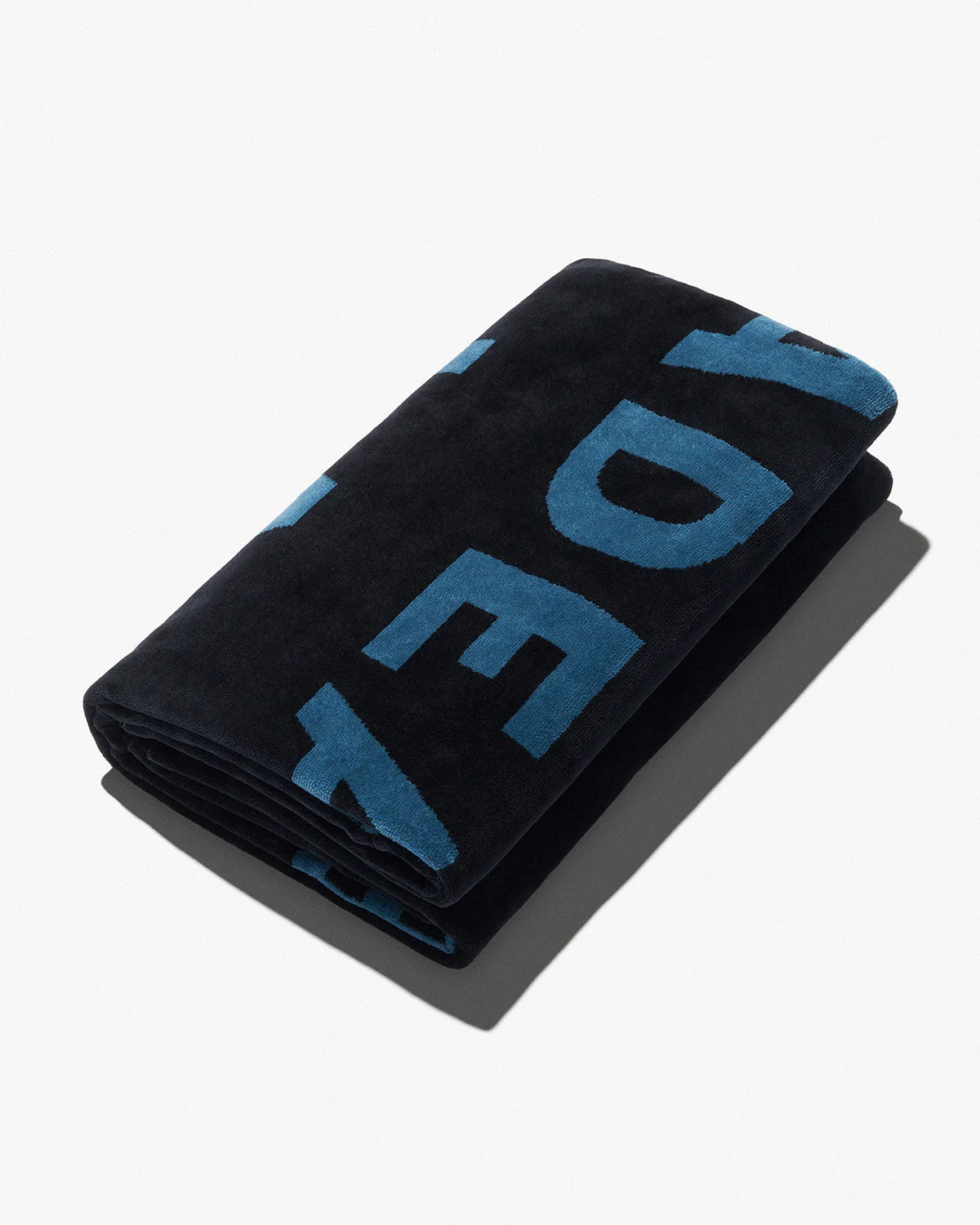 CDLP Organic Cotton Beach Towel in Navy/Blue