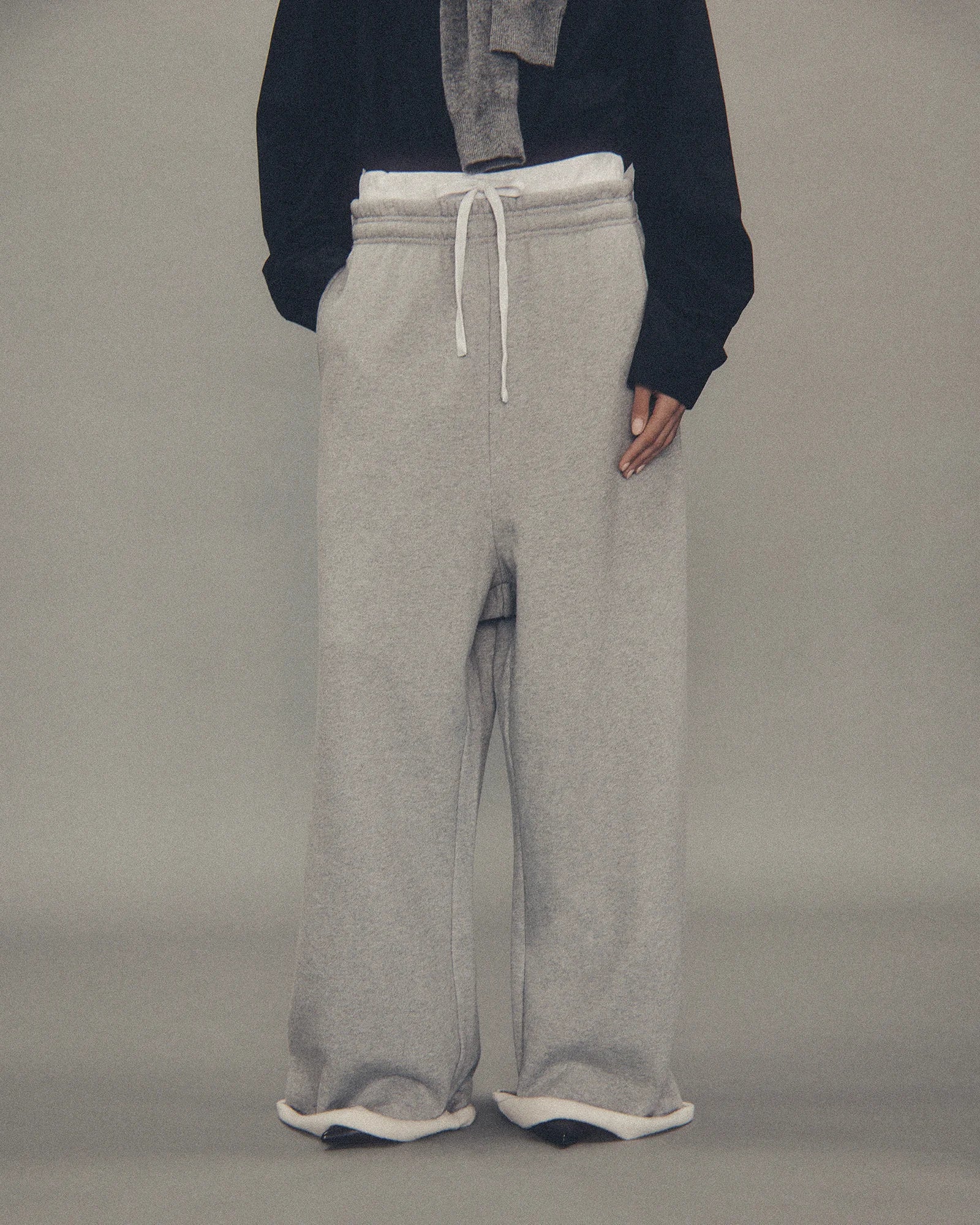 Preorder - The Full Sweatpant in Grey Marle by Entire Studios