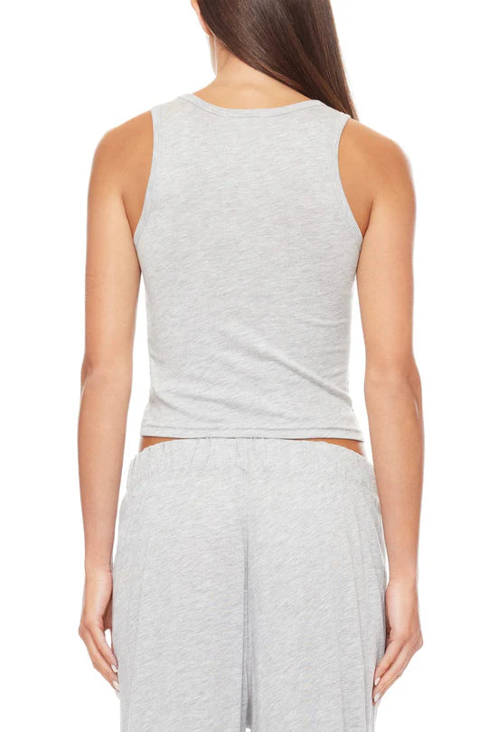 Éterne Fitted Tank in Heather Grey