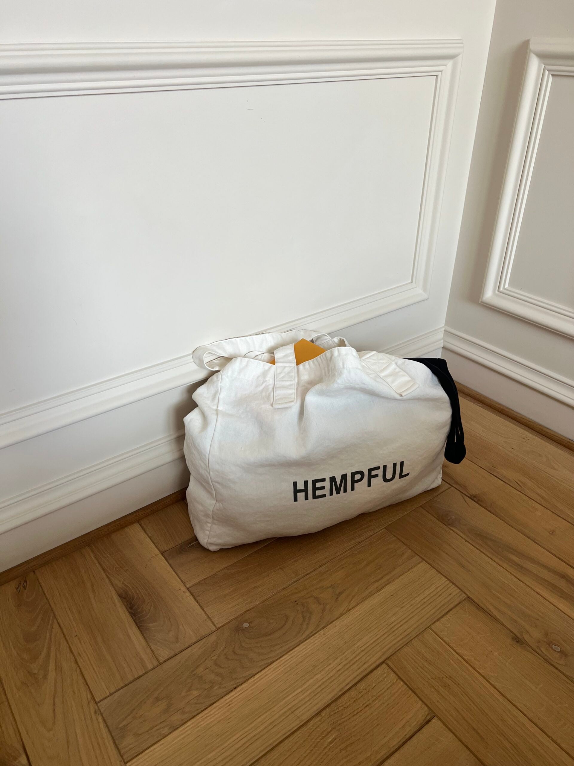 Tote bag by Hempful Club from Blackbird Collection's sustainable accessories for men and women