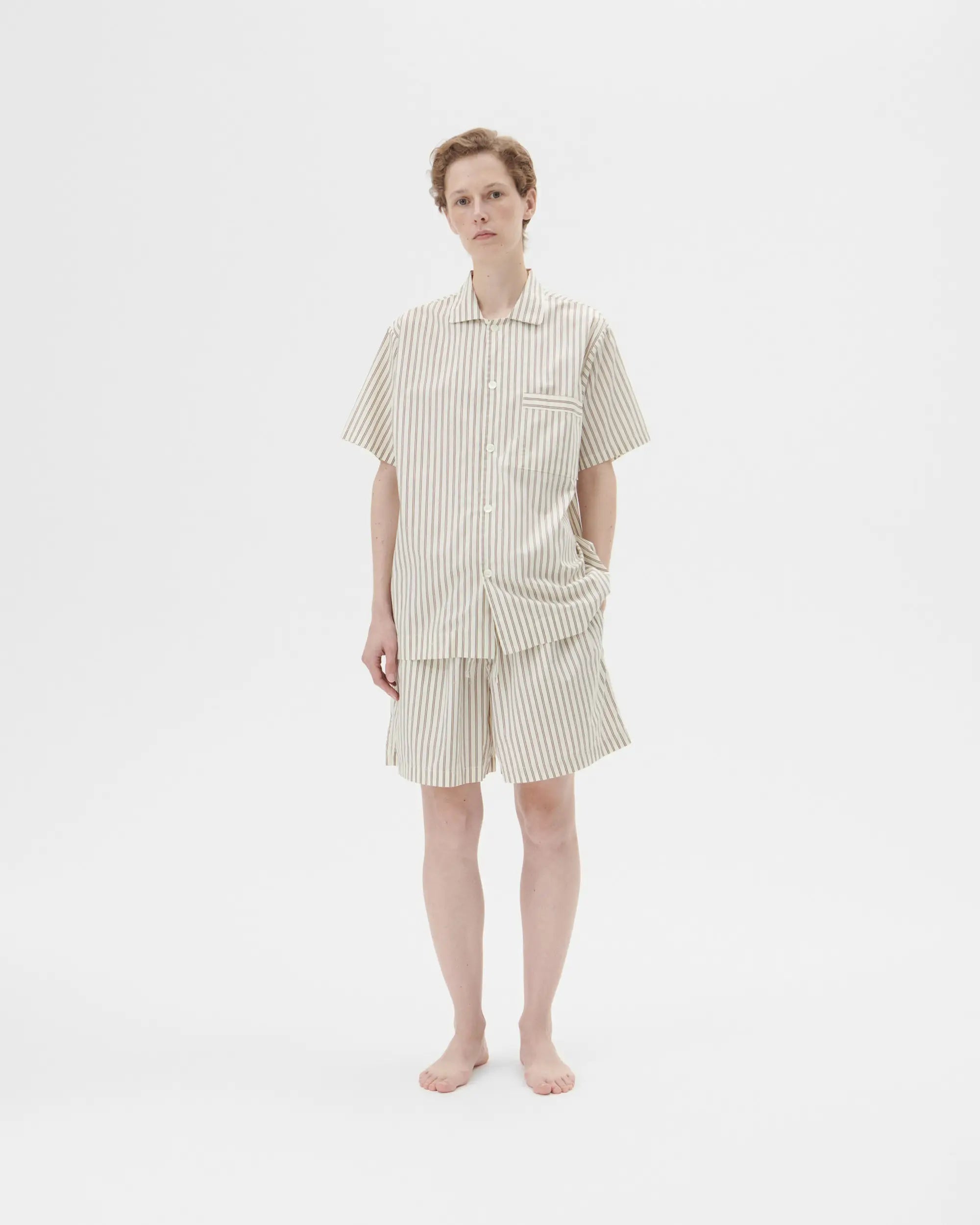 Tekla Hopper Poplin Shorts