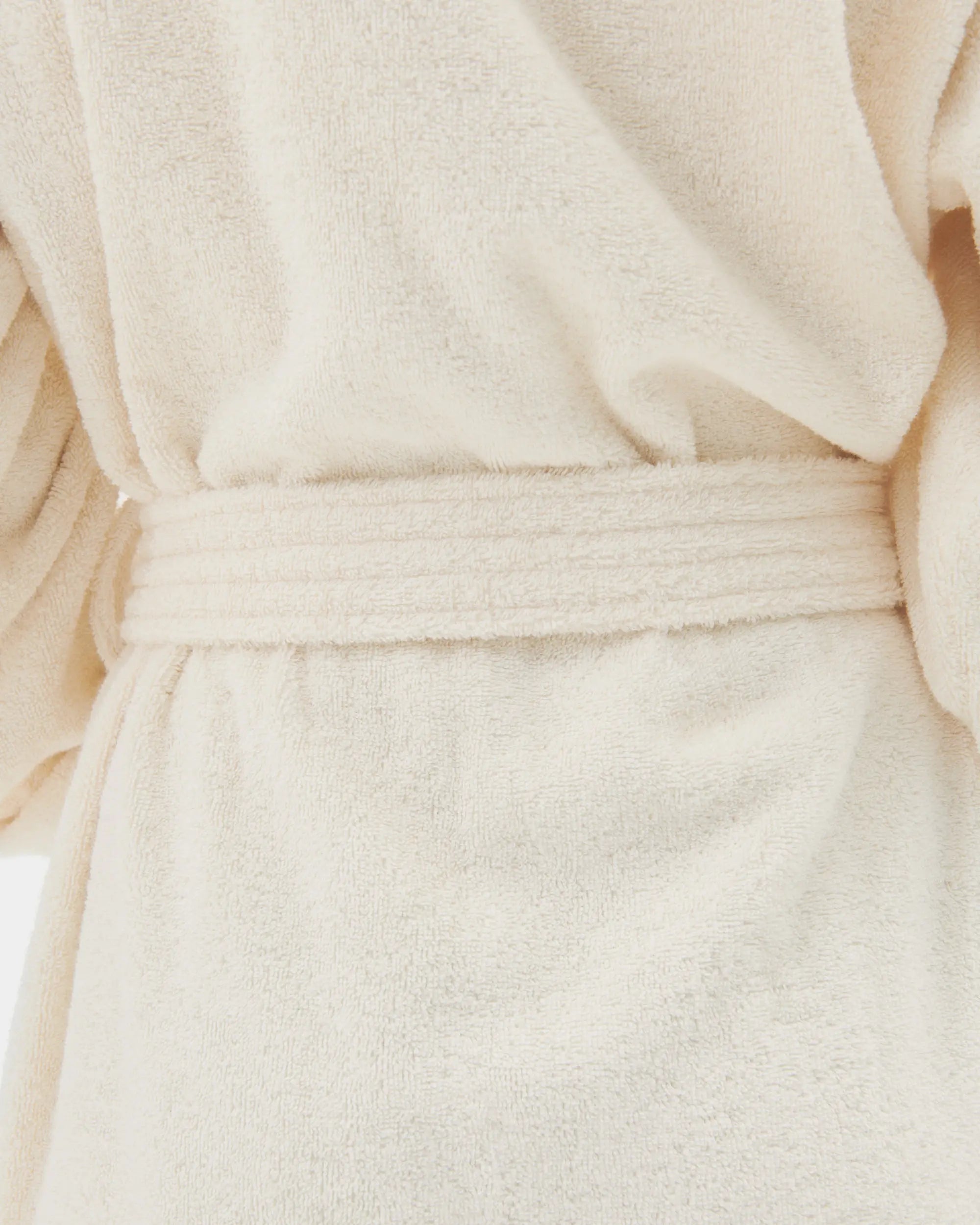 Tekla Classic Bathrobe in Ivory