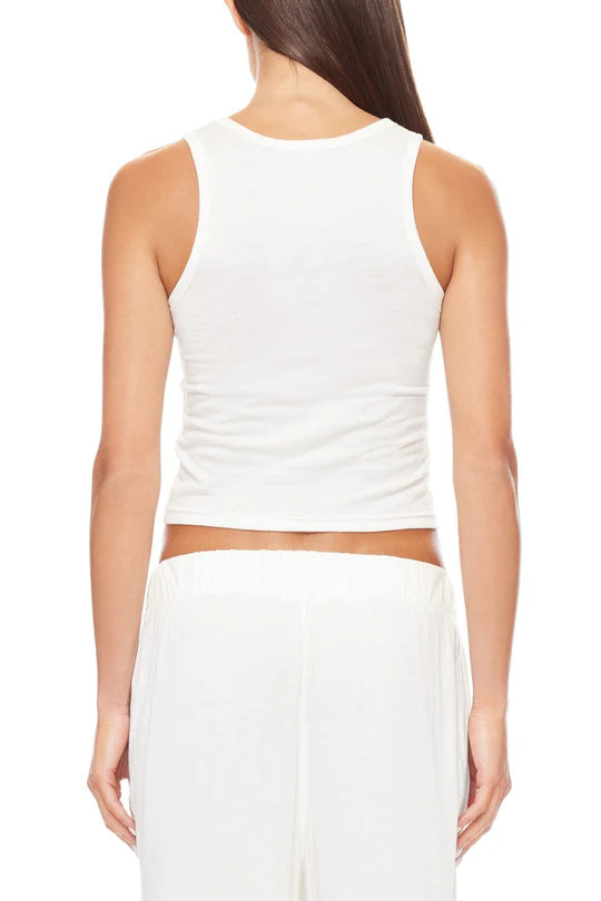 Éterne Fitted Tank in Ivory
