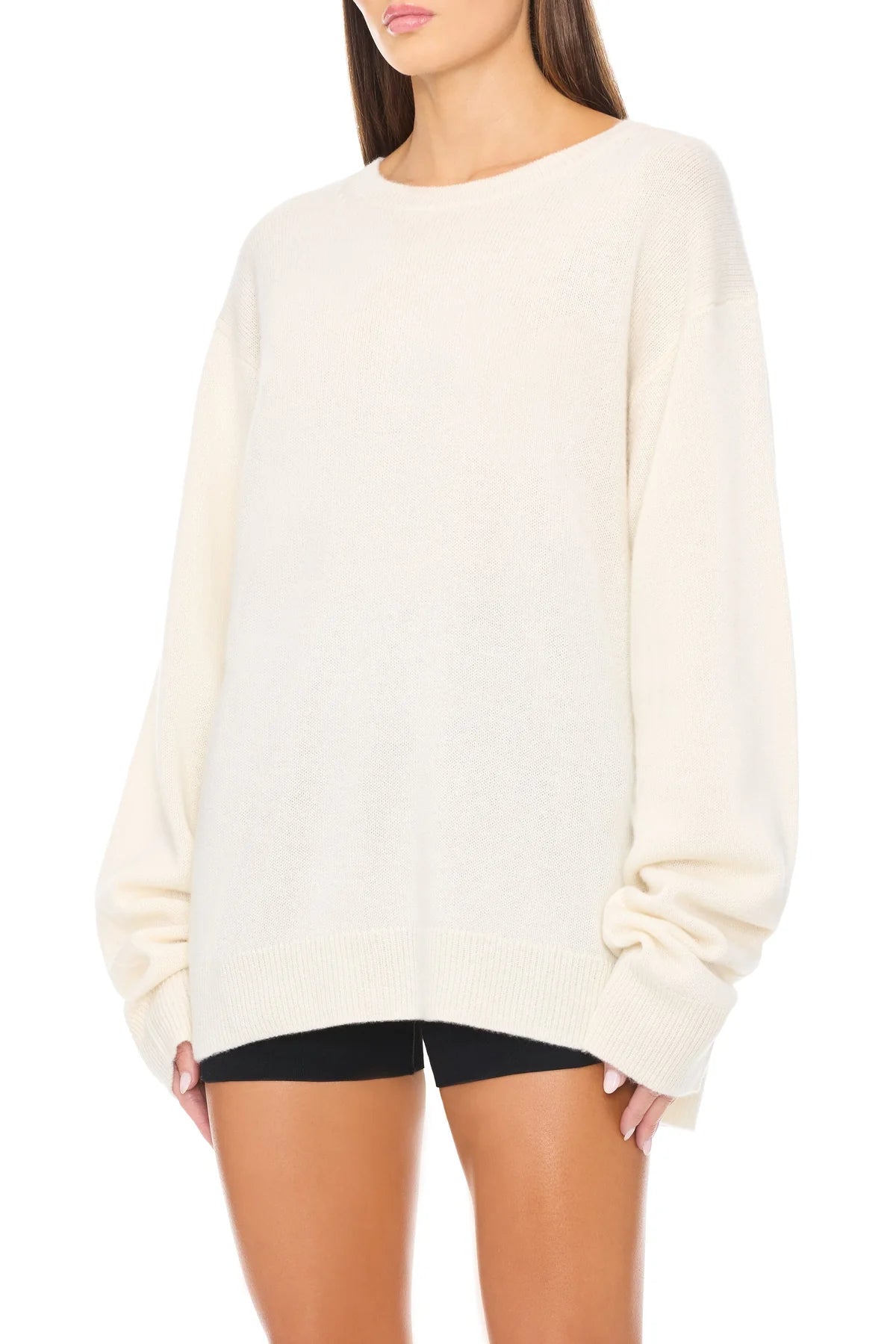 Éterne James Cashmere Sweater in Oatmeal