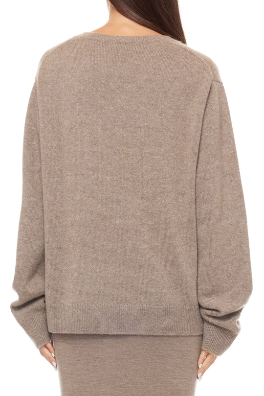 Éterne James Cashmere Sweater in Millet