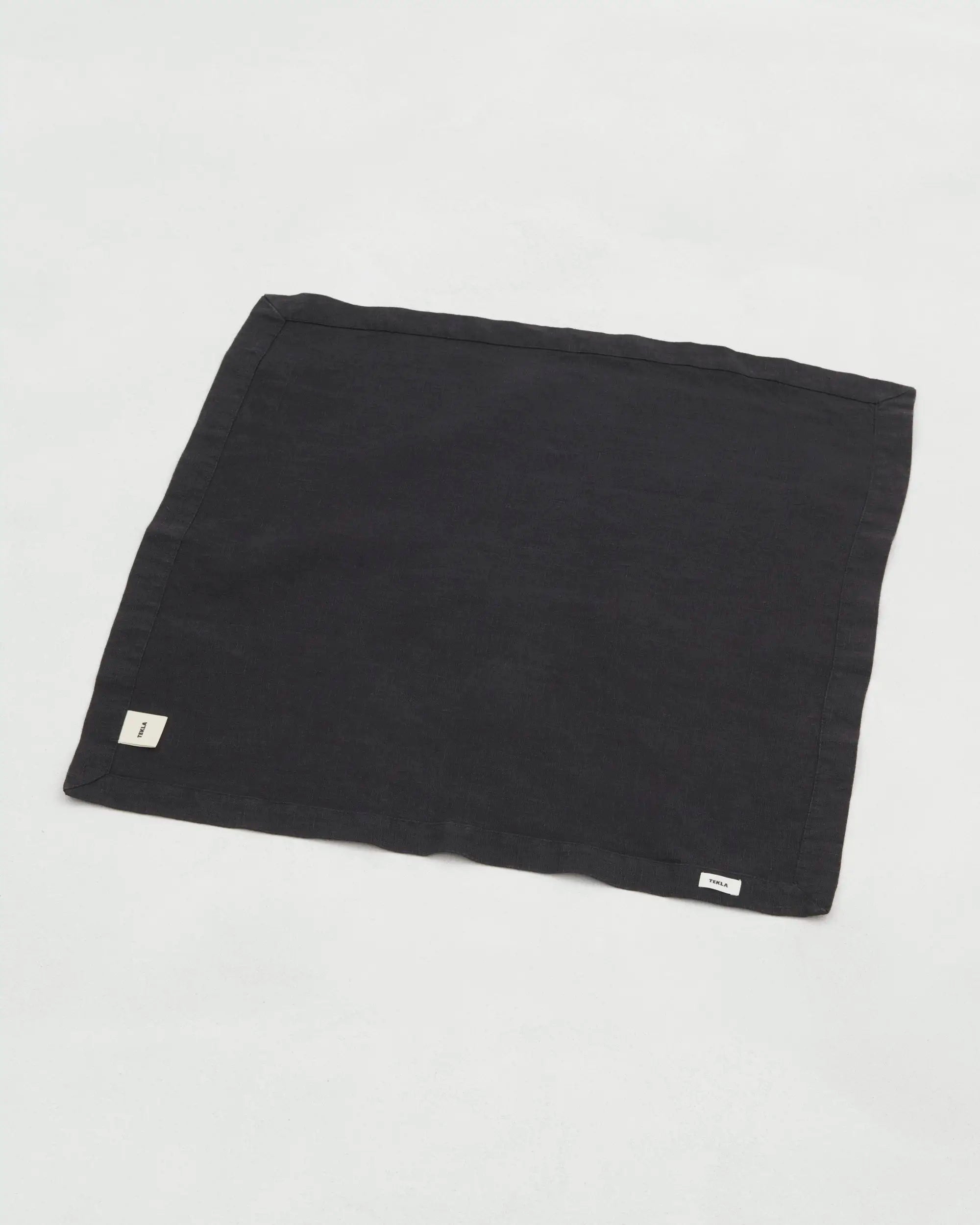 Tekla Linen Napkin in Black