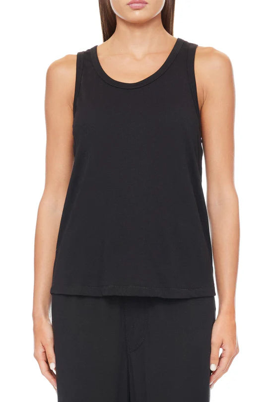 Éterne Loose Tank in Black