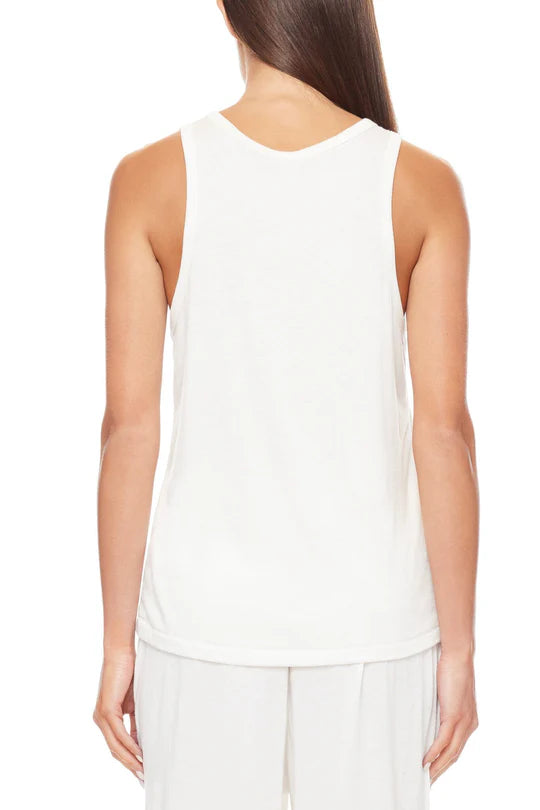 Éterne Loose Tank in Ivory