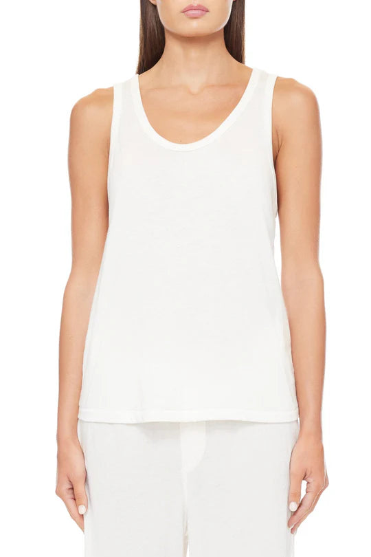 Éterne Loose Tank in Ivory