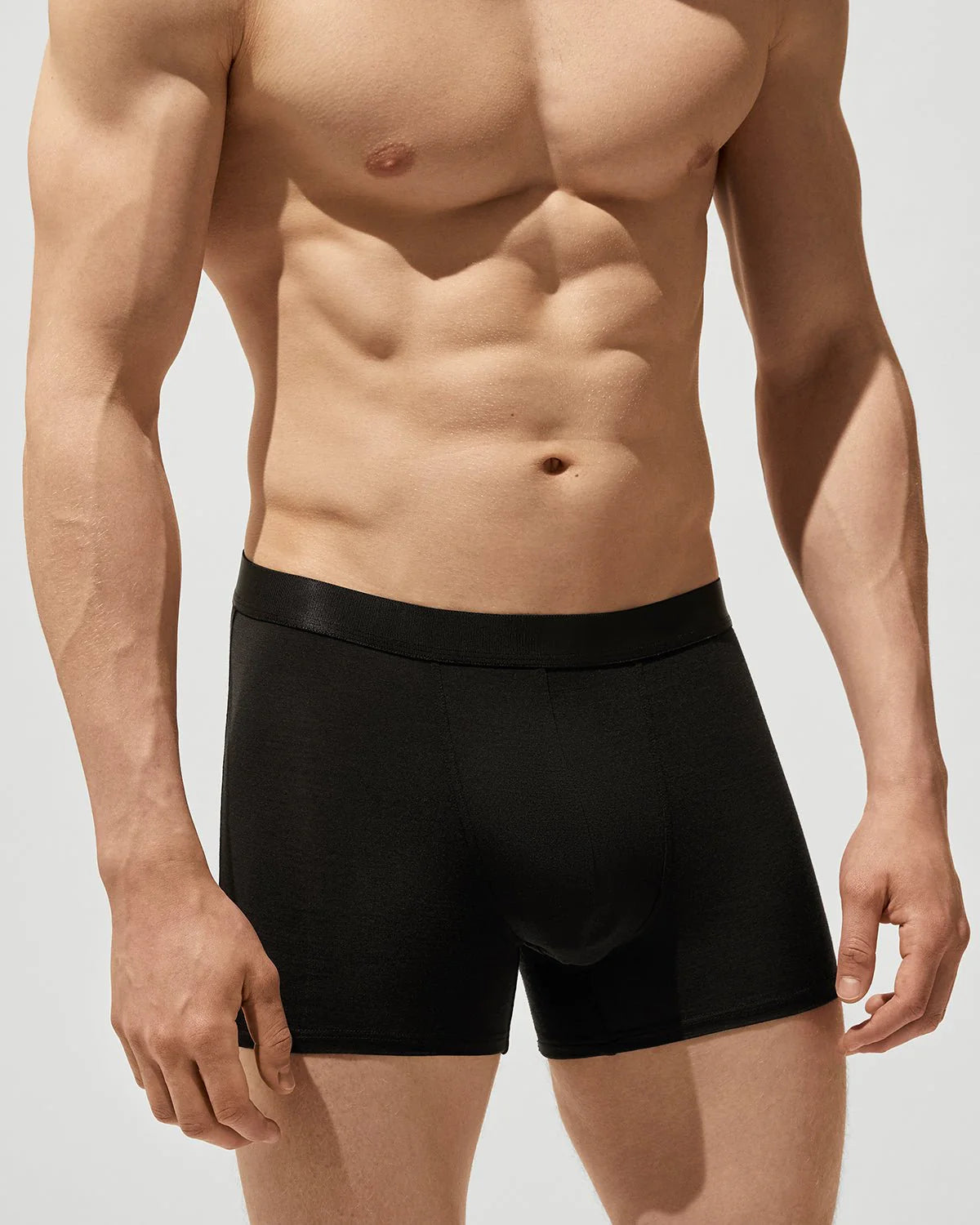 CDLP Merino Wool Blend Boxer Brief in Black