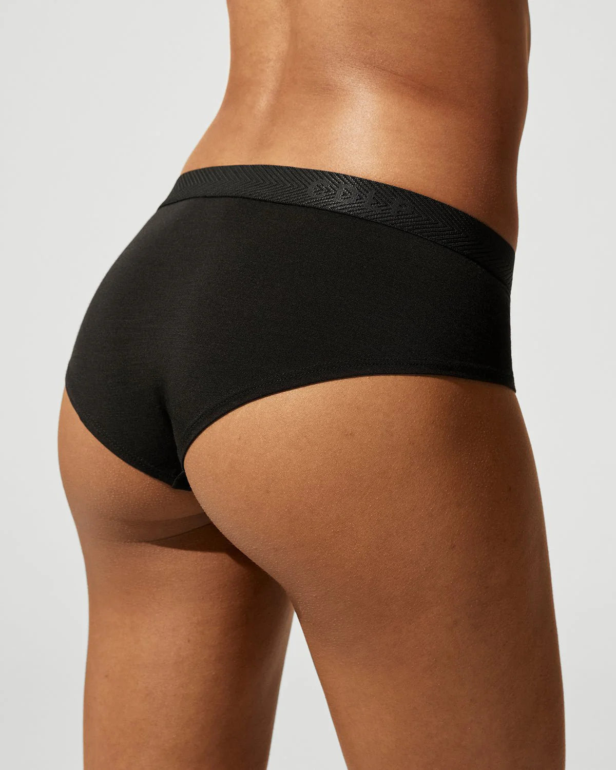 CDLP Merino Wool Blend Hipster Brief in Black