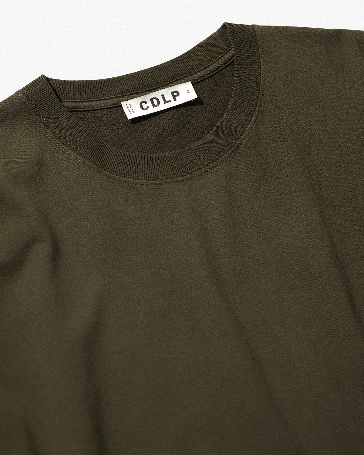 CDLP Midweight T-Shirt in Olive Green