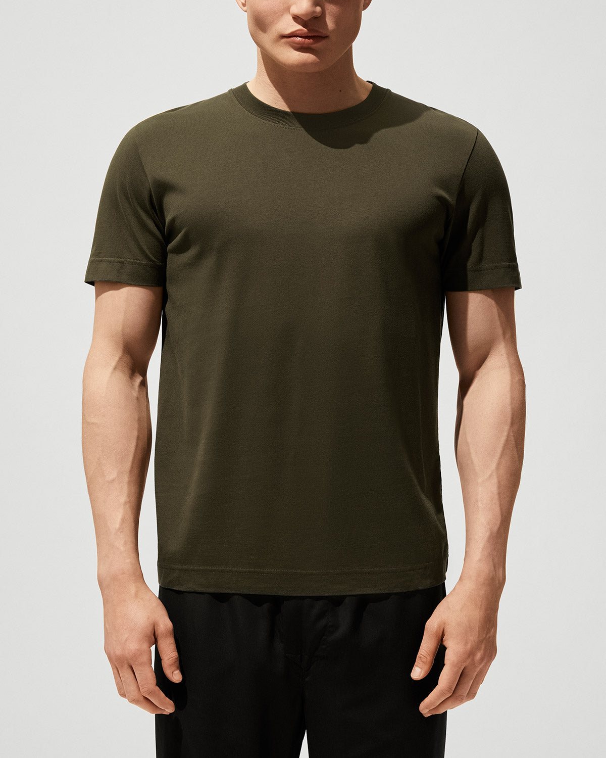 CDLP Midweight T-Shirt in Olive Green