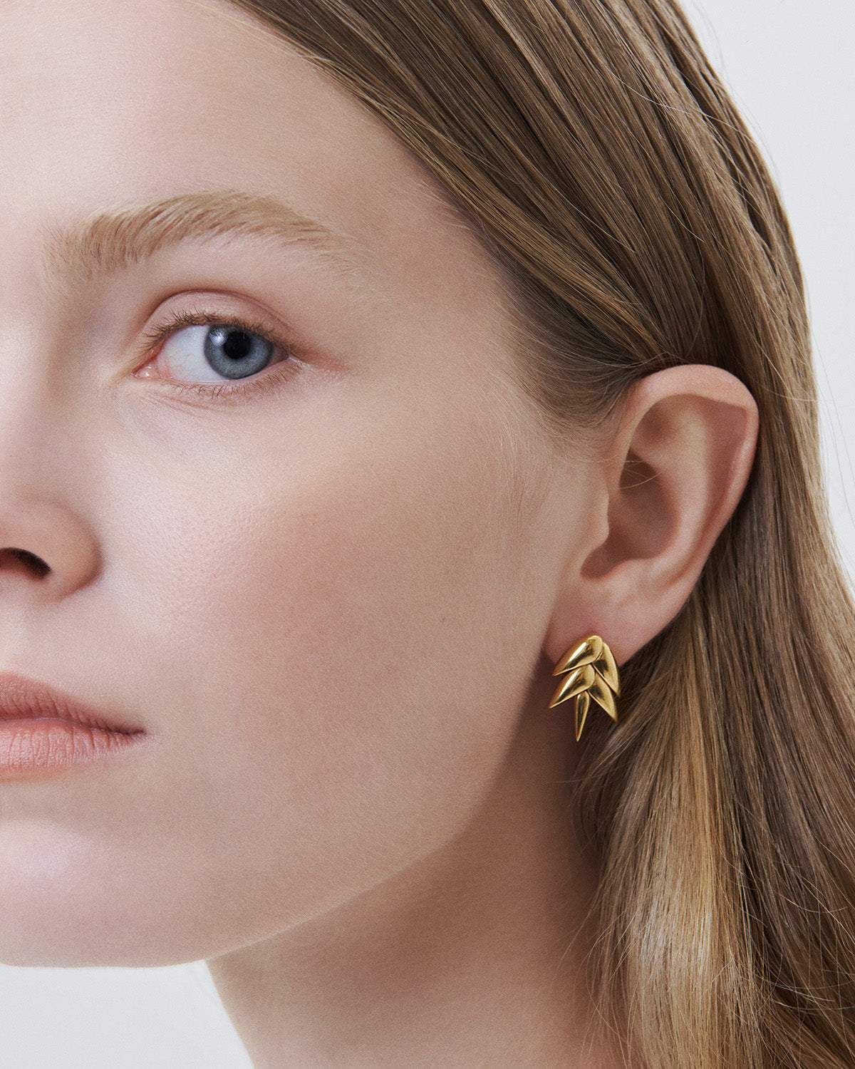 The Mini Spikelet Earring by Bevza