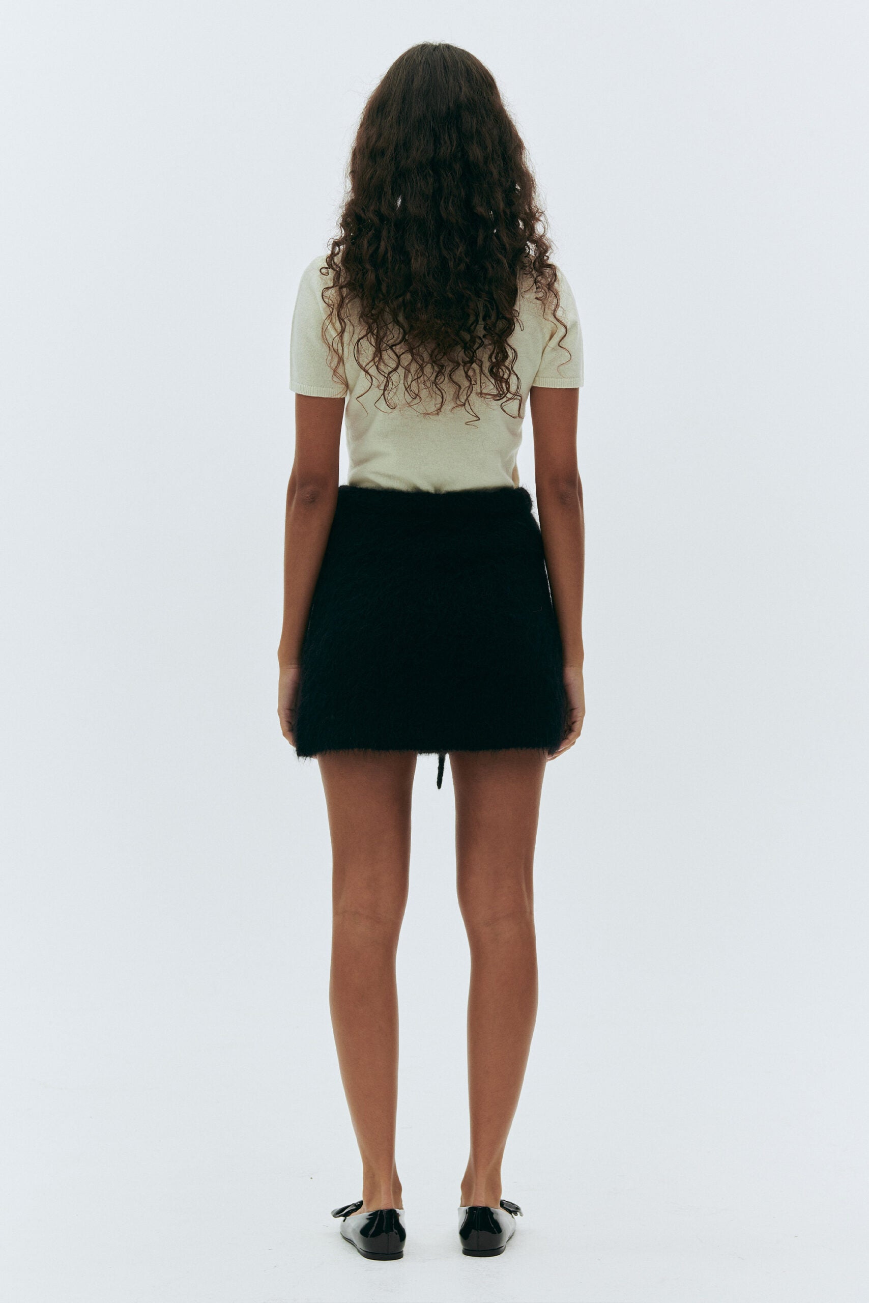 The Garment Bern Mini Skirt in Black