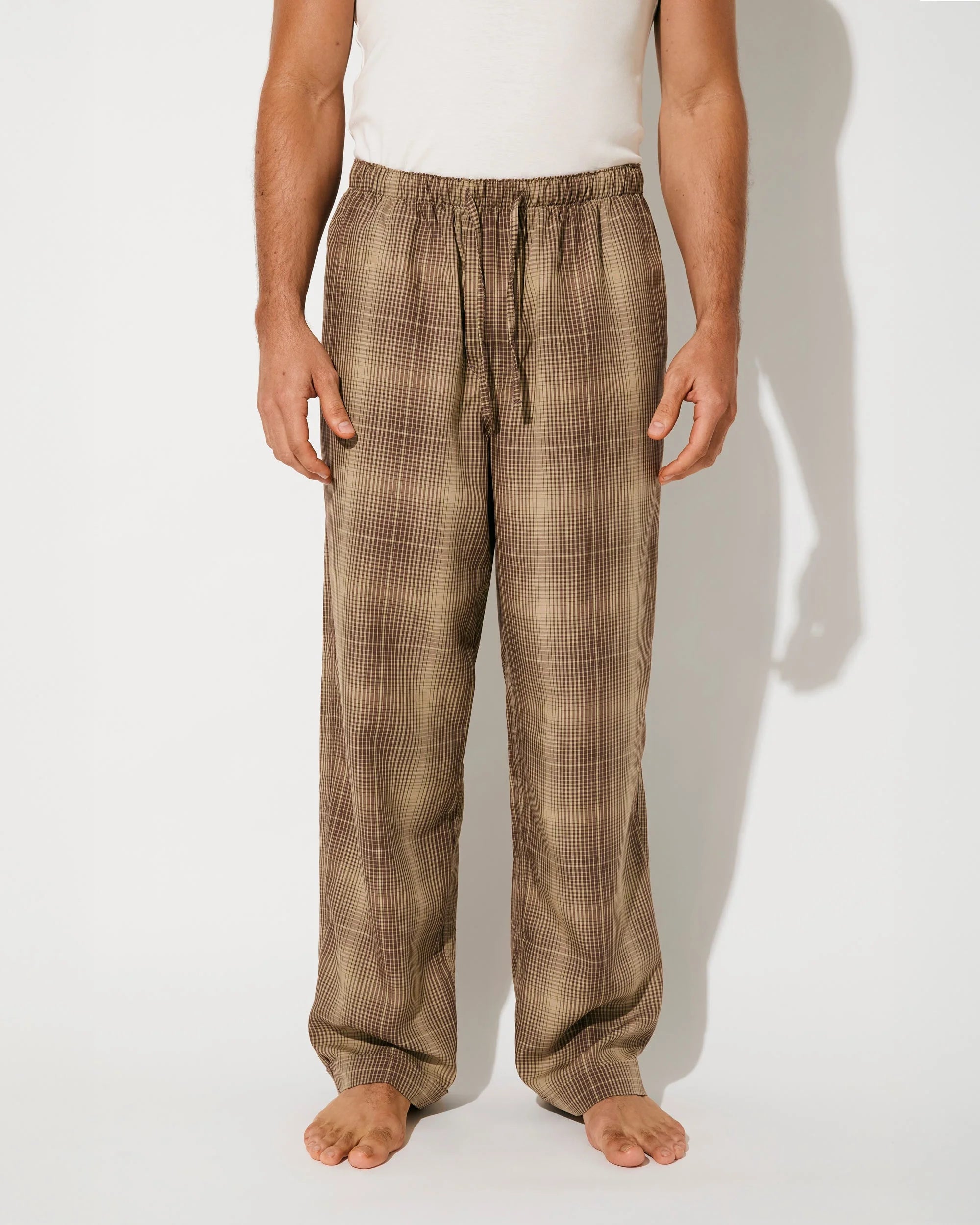 The Pyjama Trouser in Check by CDLP
