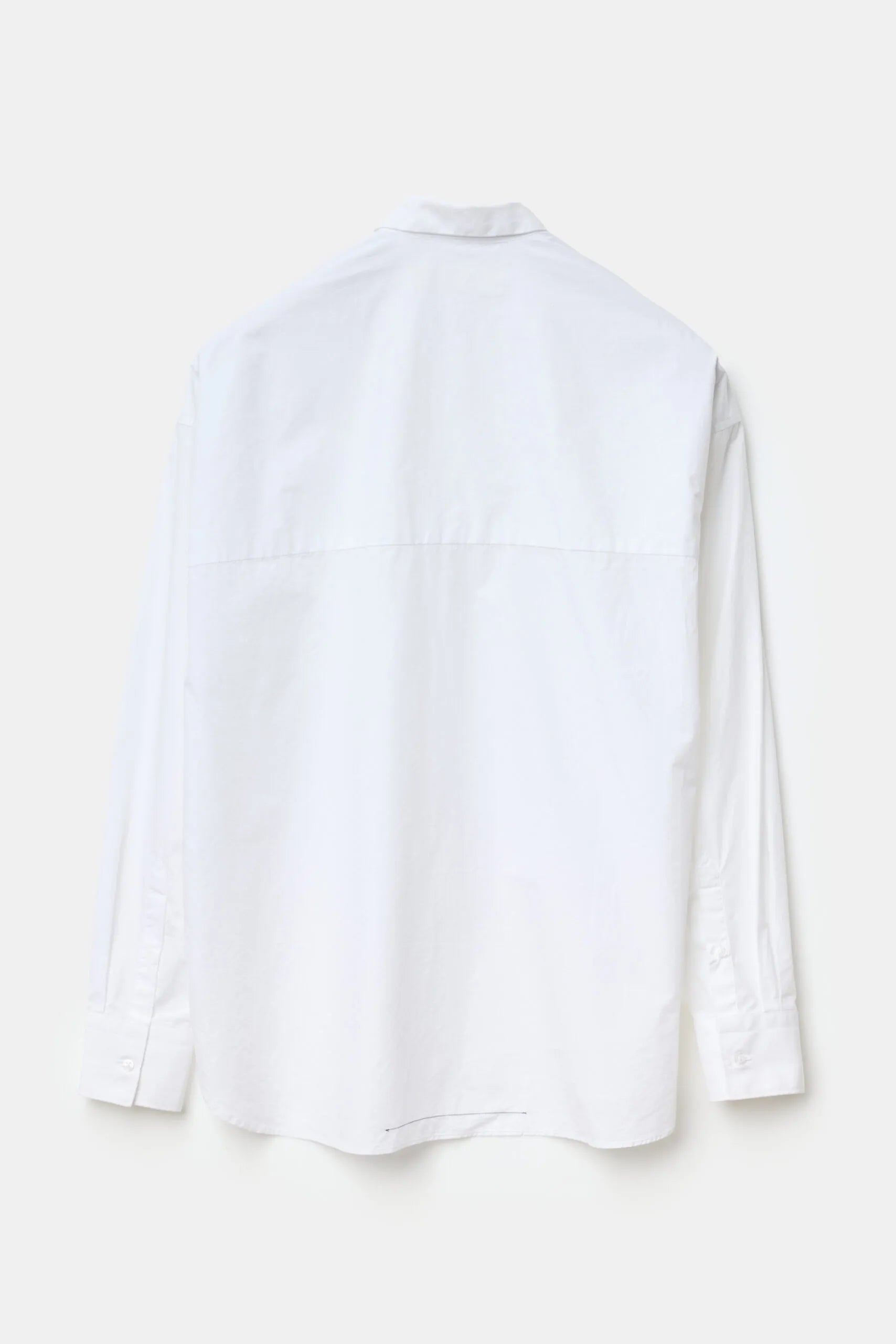 The Rham Shirt in White by ADNYM White Button Down