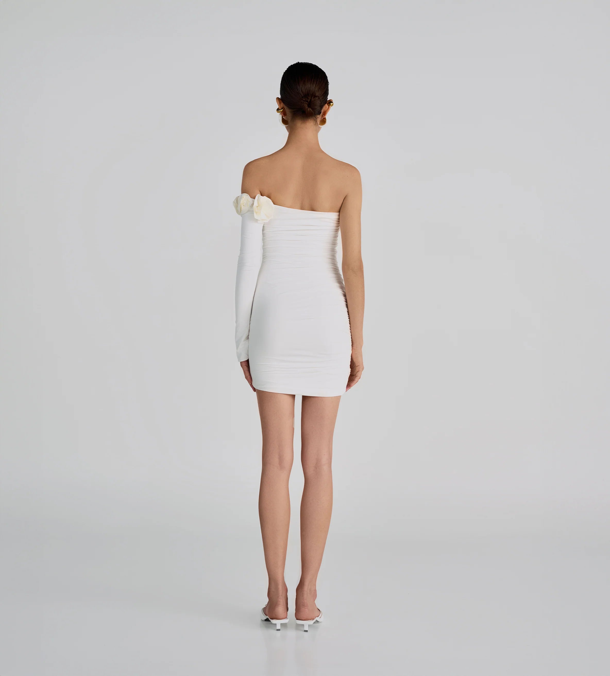 Maygel Coronel Selvaggio Dress in White