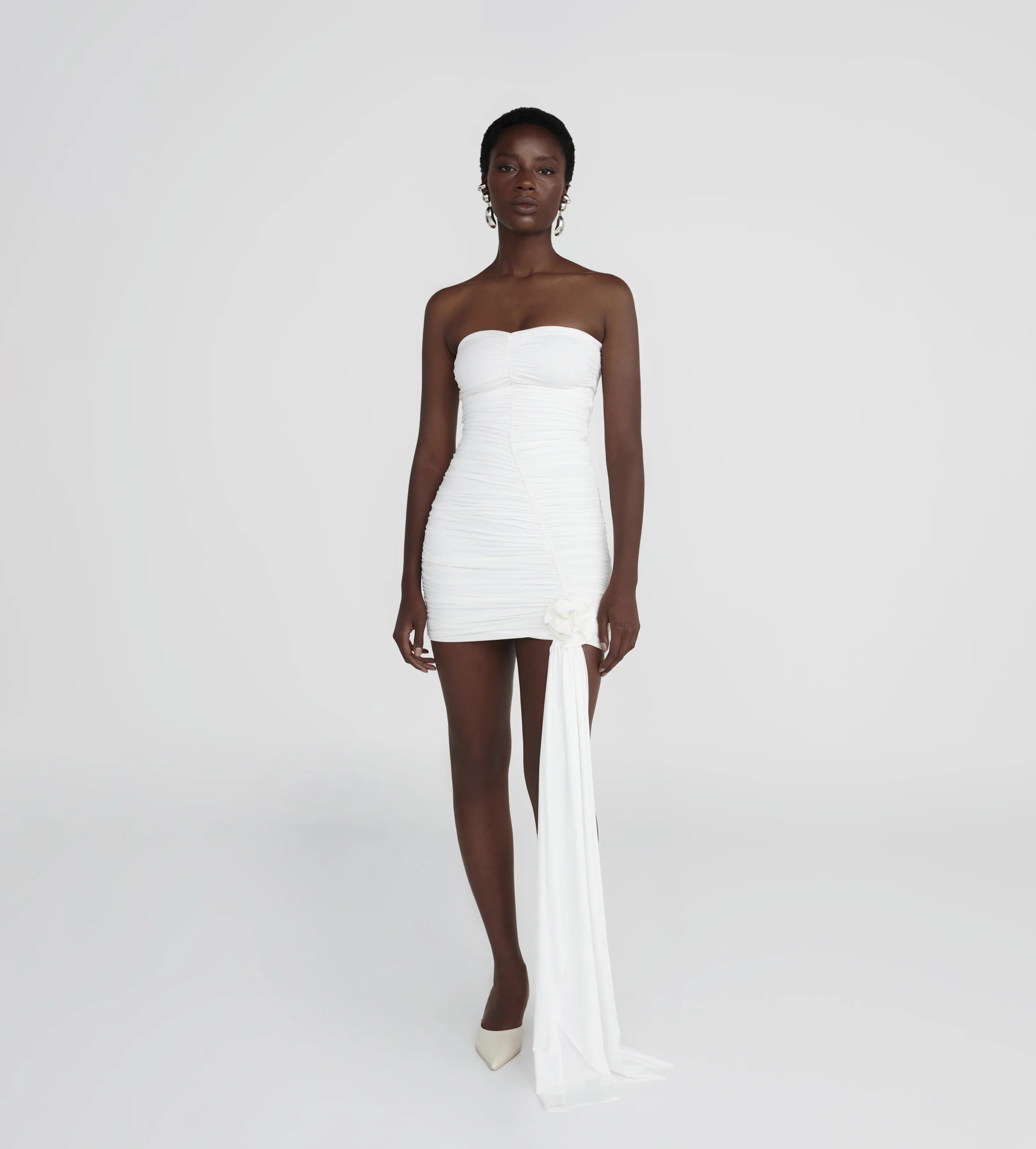 Maygel Coronel Sinú Dress in White