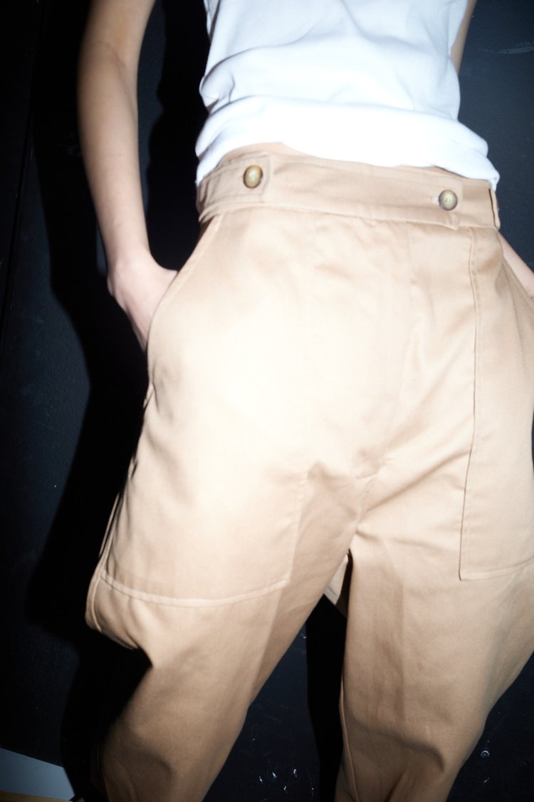 Studio Cut Camel Pants