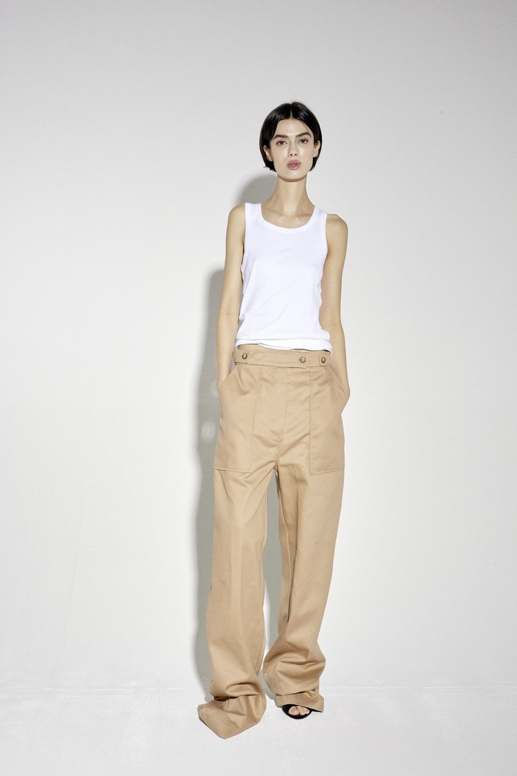 Studio Cut Camel Pants