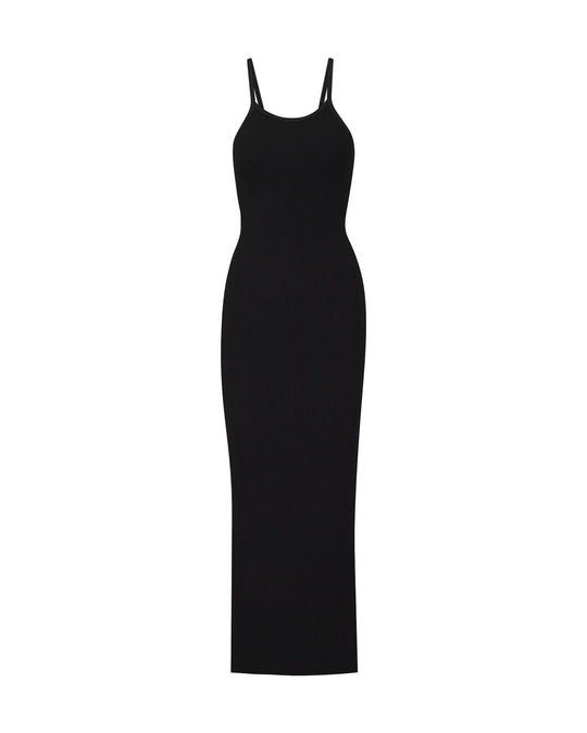 Éterne Tank Maxi Dress in Black