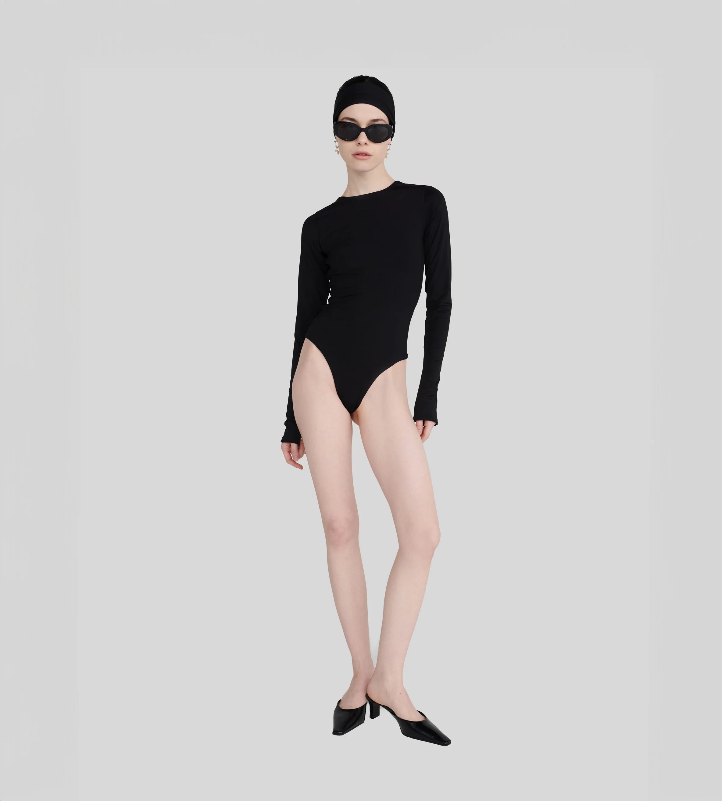 Maygel Coronel Tesino One Piece in Black