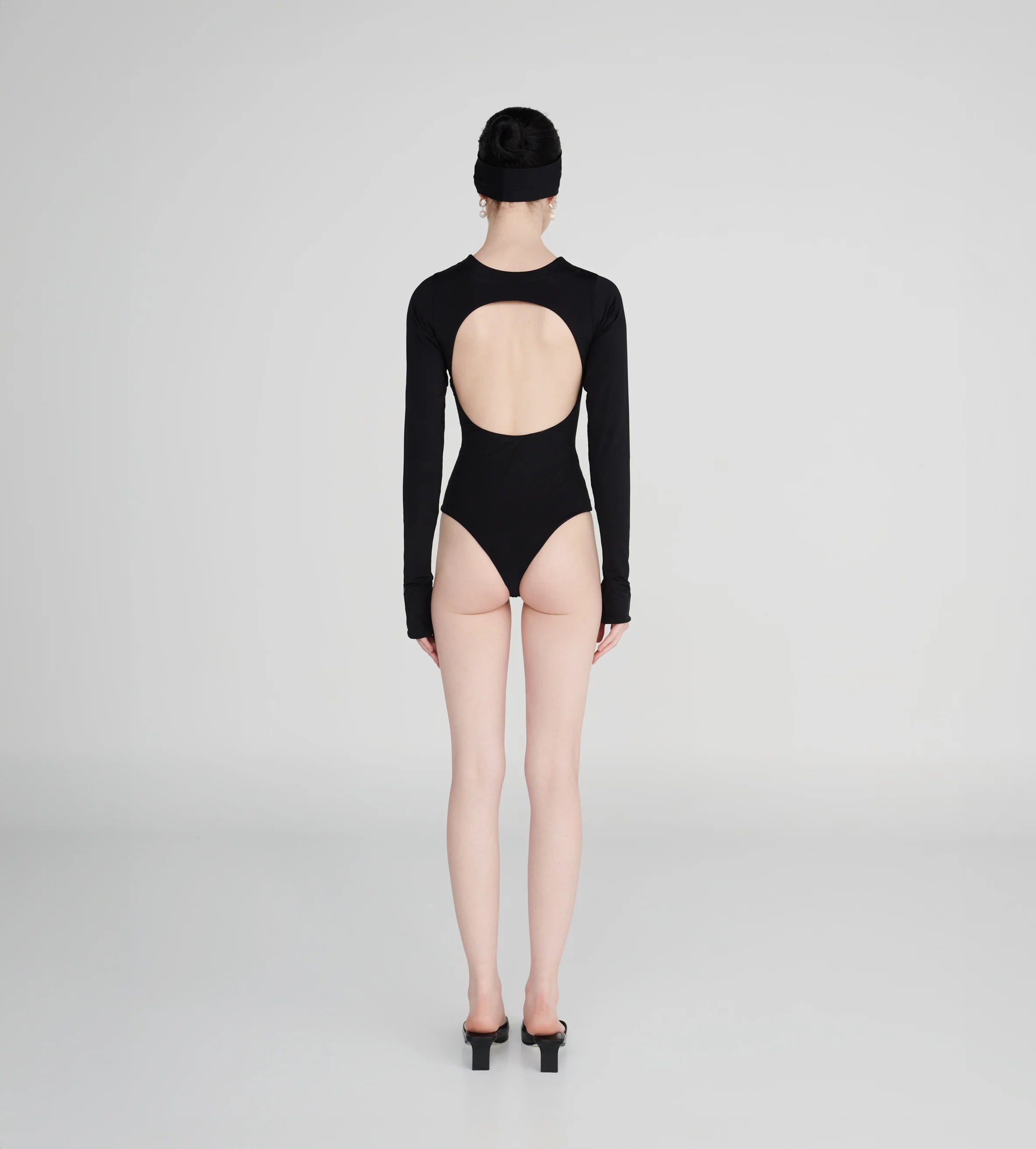 Maygel Coronel Tesino One Piece in Black