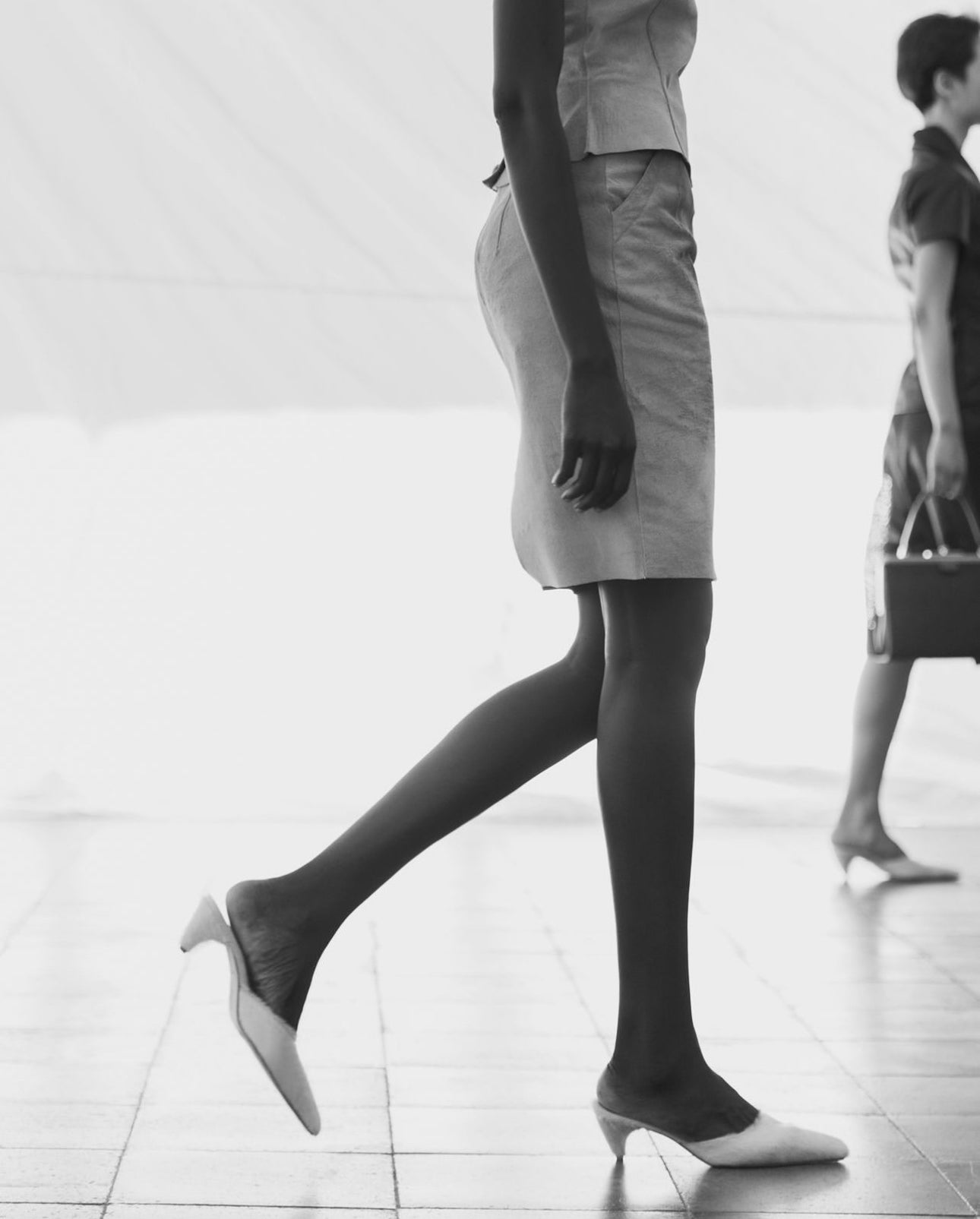 Off-white Bam Bam mules by Anny Nord from Blackbird Collection's sustainable shoes