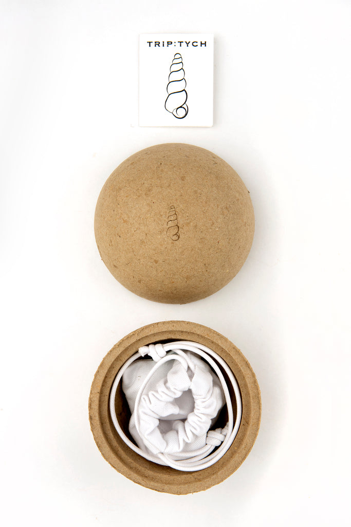 Chrome Solid perfume jewelry in silver by Triptych from Blackbird Collection's sustainable jewelry and accessories