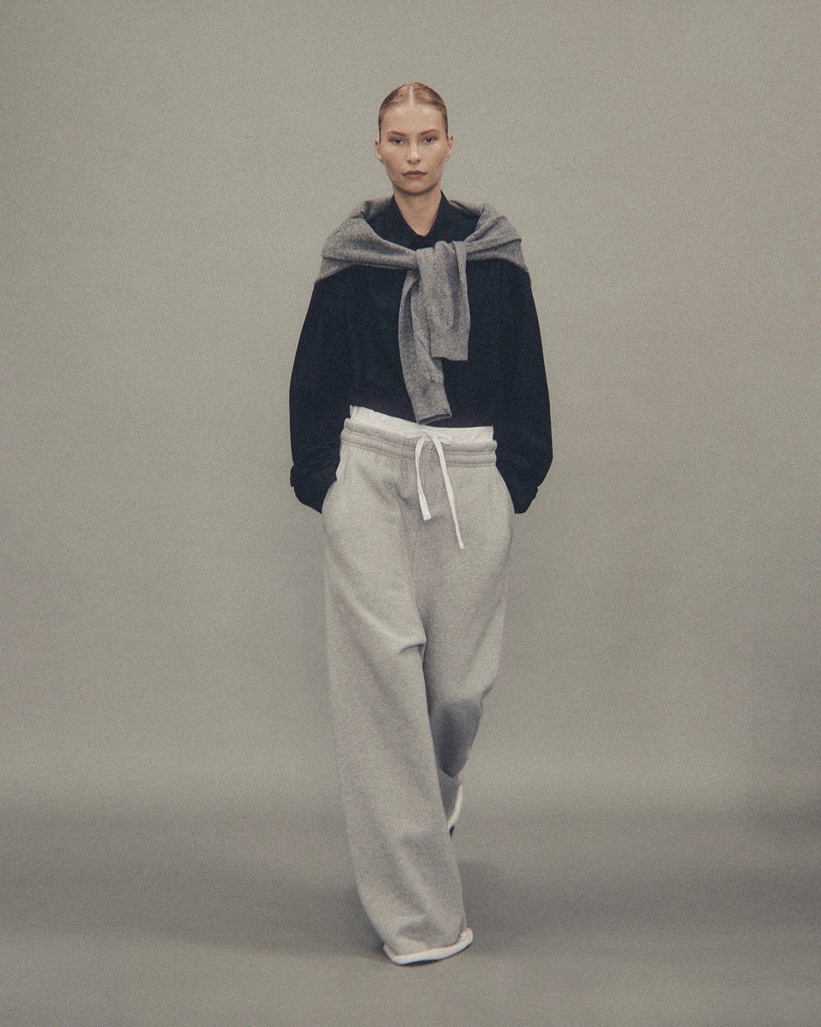 Preorder - The Full Sweatpant in Grey Marle by Entire Studios