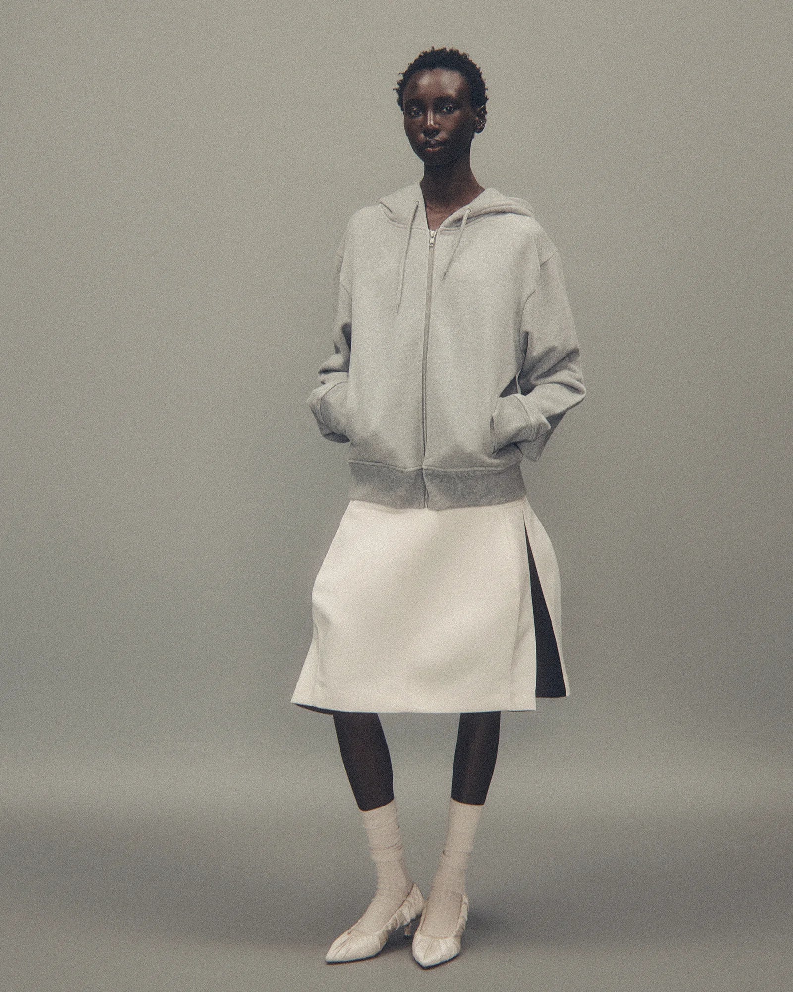 Preorder - The Slim Zip Up Hoodie by Entire Studios