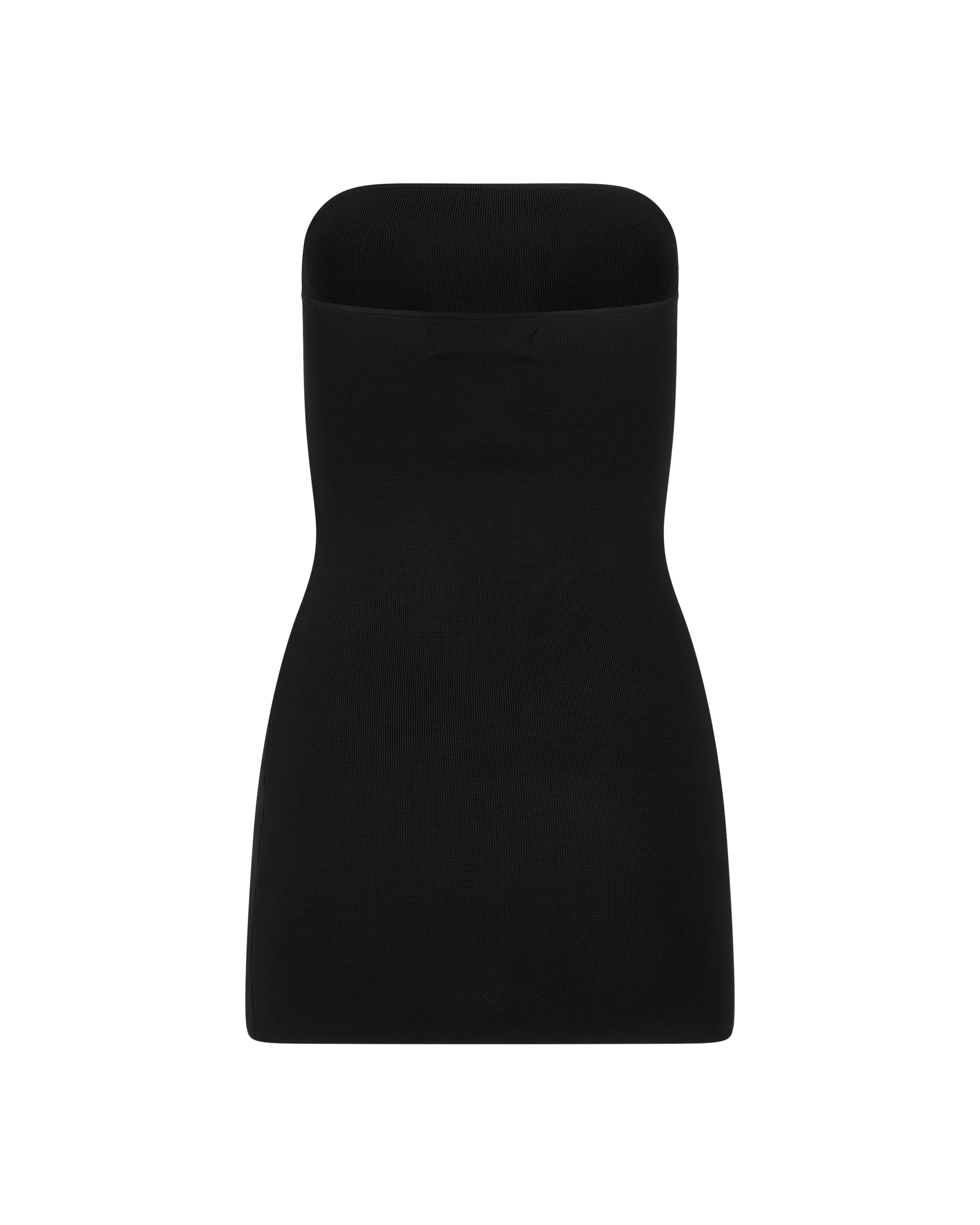Preorder - The Bandeau Mini Dress in Black by Entire Studios